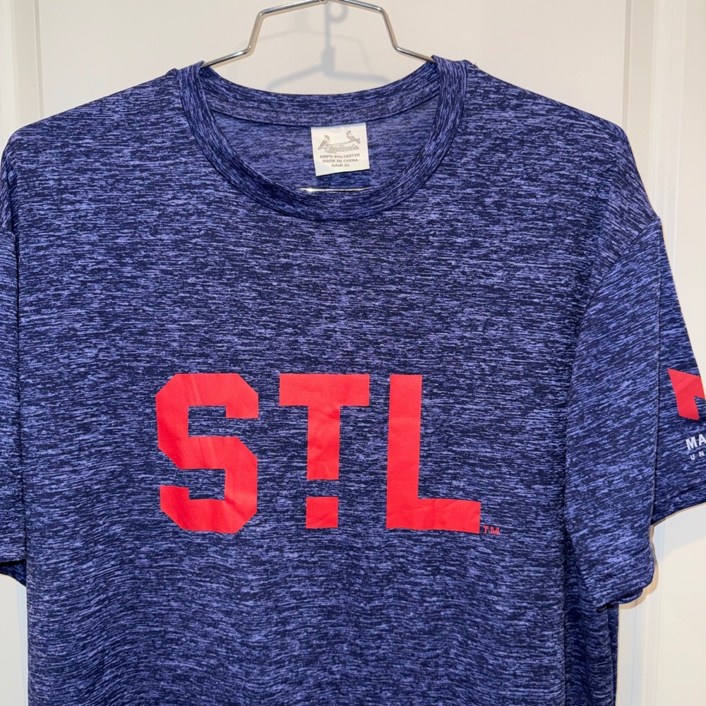 St Louis Cardinals Maryville University Mens XL Performance Shirt STL MLB